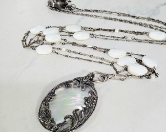 Colar de prata designer Fitrou Pingente vintage Joias antigas