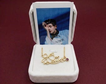 BTS ジョングク Jk クッキー シグネチャーネックレス BTS グッズ