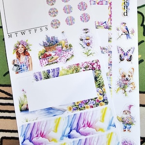 flowers hobonichi weeks kit