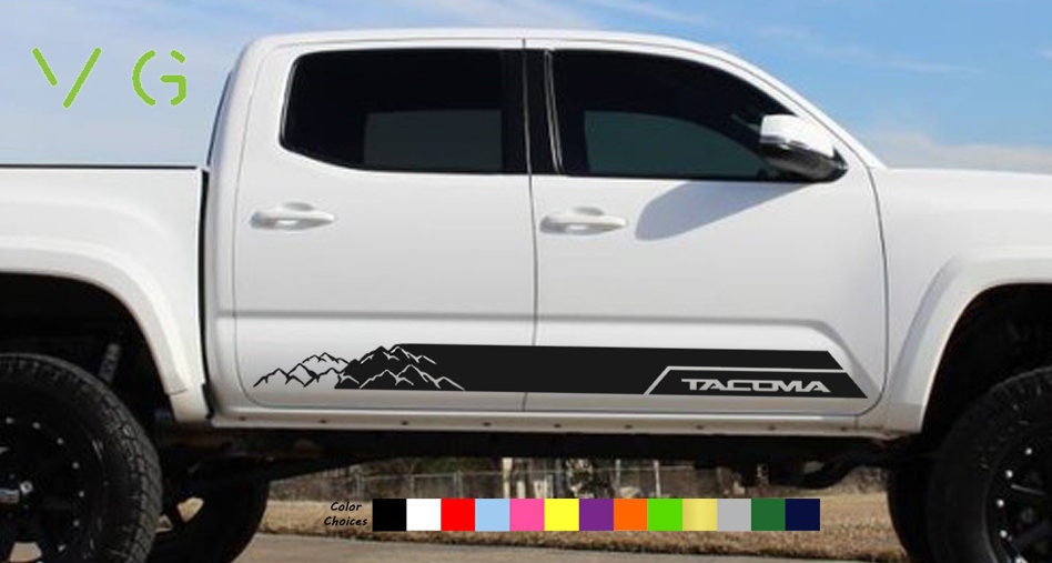 Toyota Vinyl Decal Sticker Graphics TRD Sport Side Door Etsy