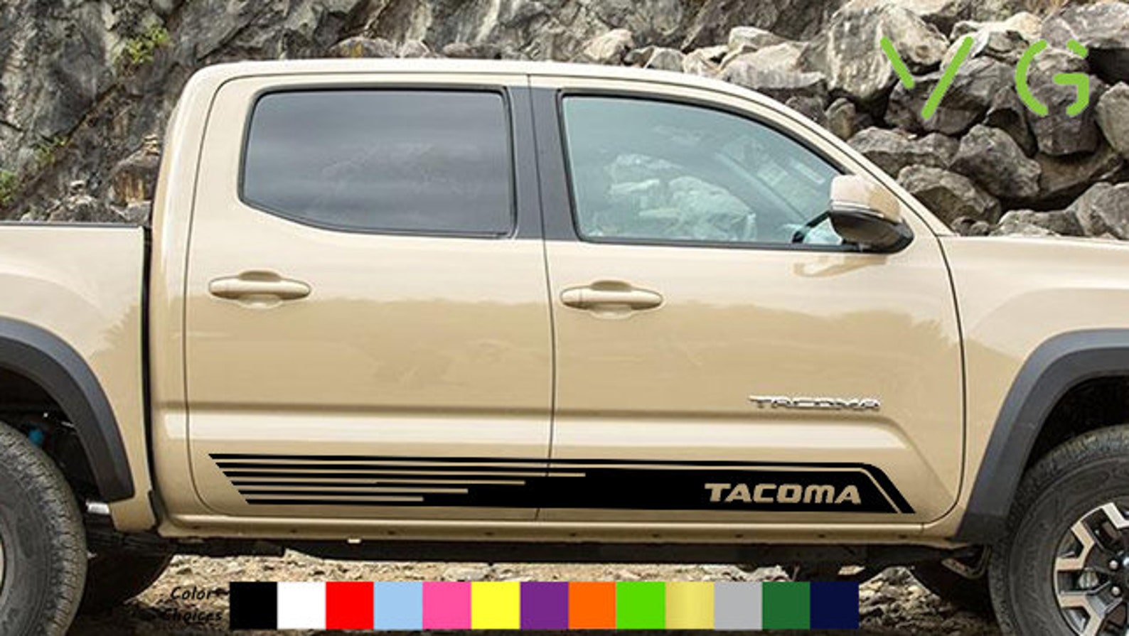 Toyota Vinyl Decal Sticker Graphics TRD Sport Side Door Etsy