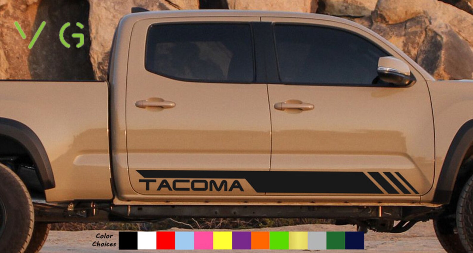 Toyota Vinyl Decal Sticker Graphics TRD Sport Side Door Etsy