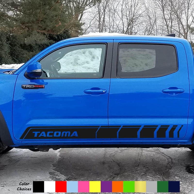 Sticker For TOYOTA TACOMA Splash Door Side Design Graphics Vinyl