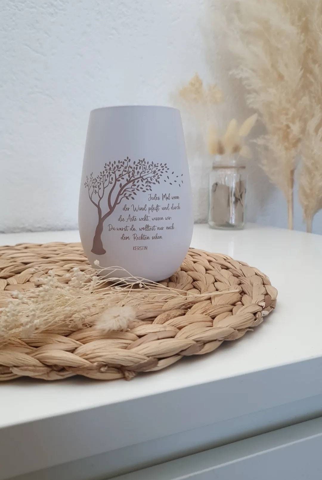 Mourning Grave Leaves Tree Desired Etsy and Lantern, Sympathy, Consolation Light, Memorial Light, Light Name, With - Personalized Gift Funeral,