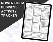 Coach Business Activity Trackers and Power Hour Check Lists Bodi Coach ...