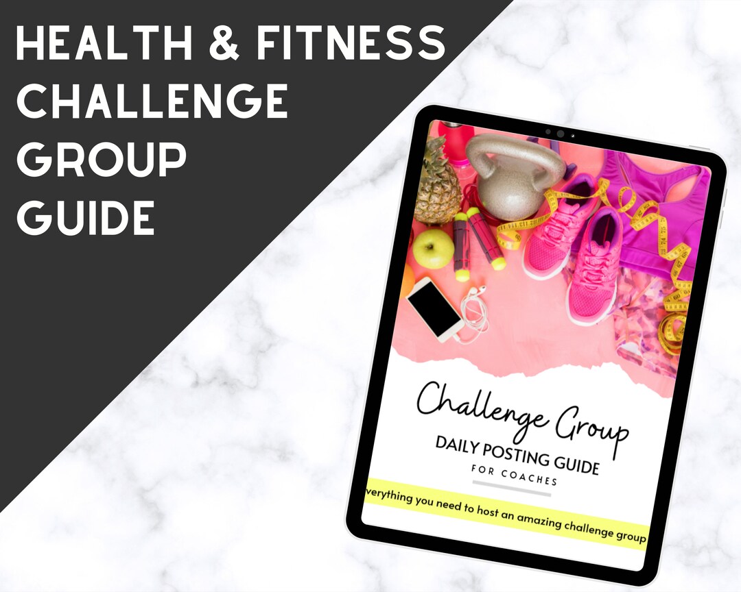 Health and Fitness Challenge Group Bundle for Coaches, Challenge Group