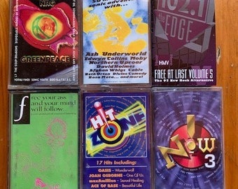 Compilations de cassettes mixtape des années 1990