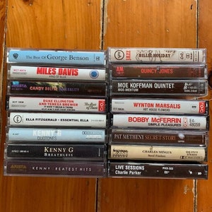 Jazz cassette tapes