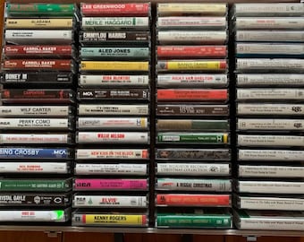 Christmas cassette tapes
