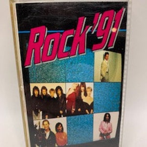 Kaseta magnetofonowa z kompilacją Rock &#39;91