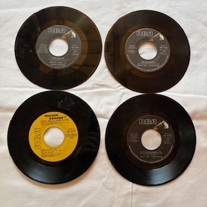 Hall & Oates Viererpack Schallplatten mit 45 U / min