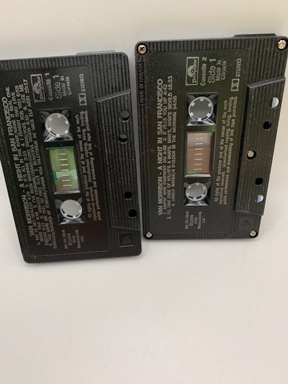 Van Morrison--a Night in San Francisco Double Cassette Tape - Etsy