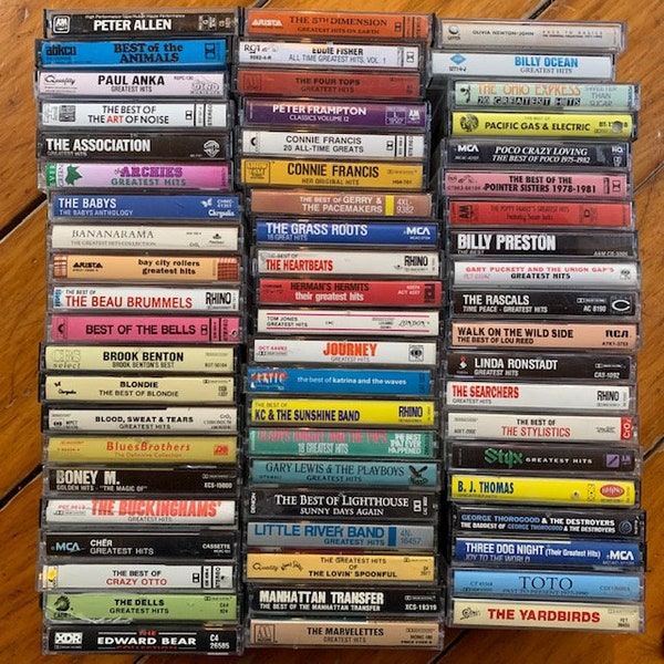 More Greatest Hits cassette tapes