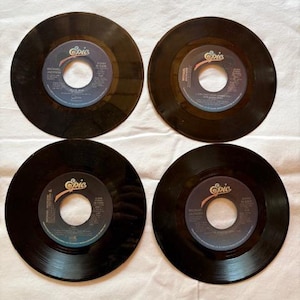 マイケルジャクソン　レコード 4枚セット ヴィンテージ マイケル・ジャクソン 45 rpm ビニールレコード 4 枚組