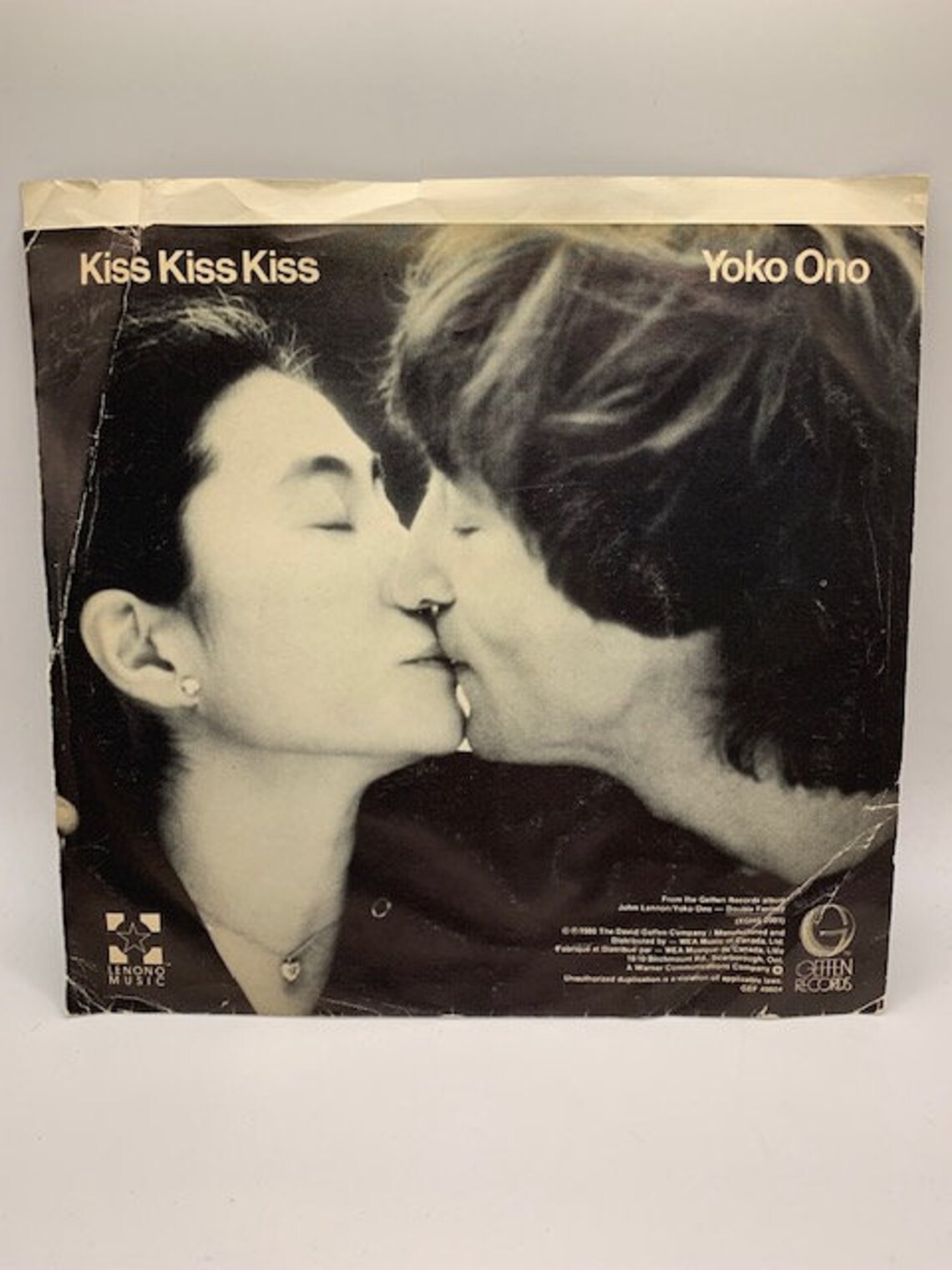 John Lennon "Just Like Starting Over" 45 RPM record, foto 2 di 4