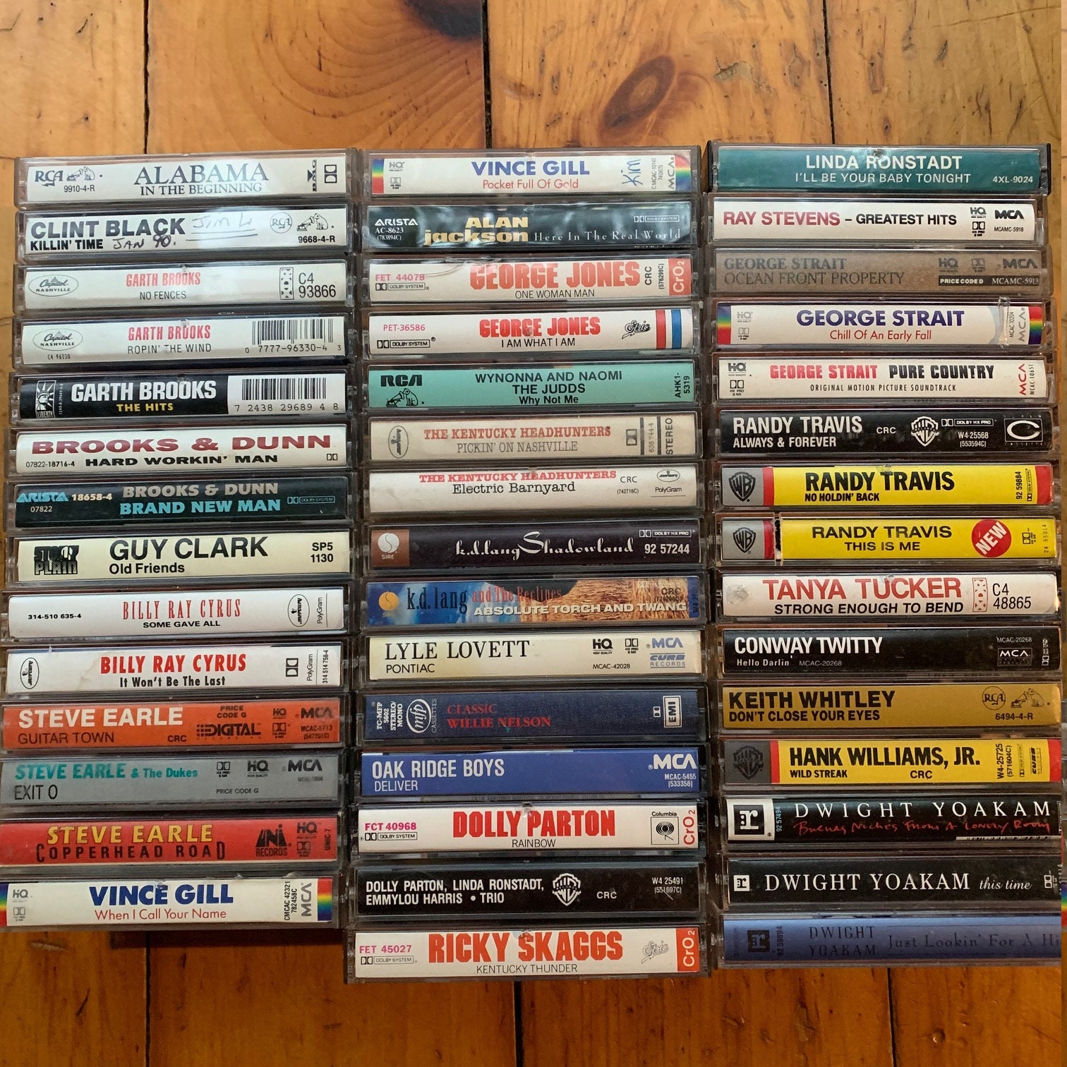 Country music cassette tapes Etsy