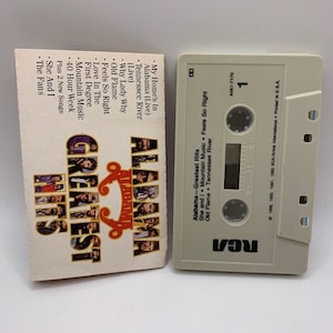 Alabama--Greatest Hits cassette tape