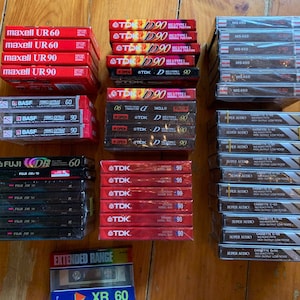 Blank Audio Cassette Tapes