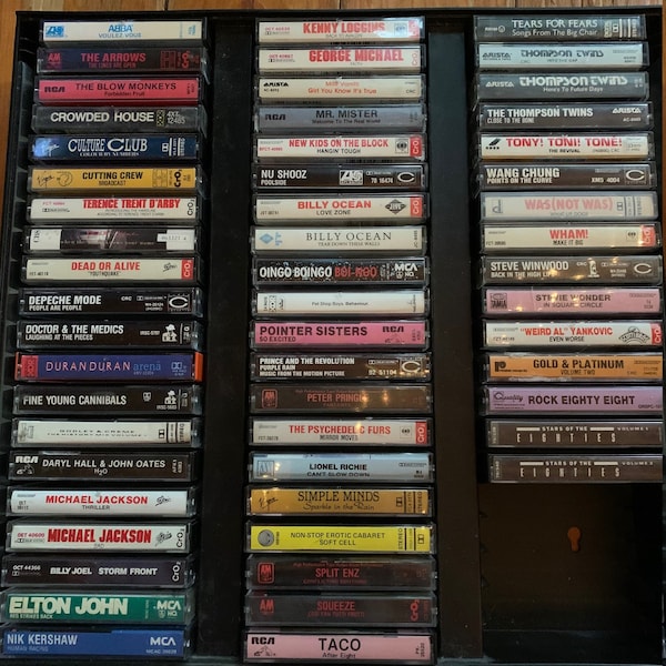 Pop- und Rock-Kassetten aus den 80ern