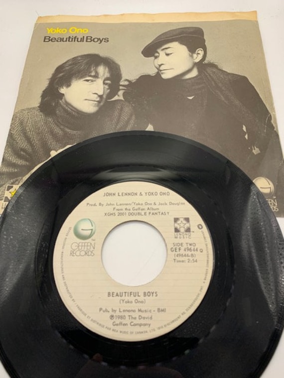 Vintage John Lennon/yoko Ono 45 Rpm Vinyl Records - Etsy