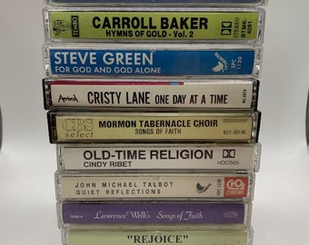 Cassettes de musique religieuse