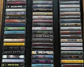 90's rock cassette tapes (and some 1989)