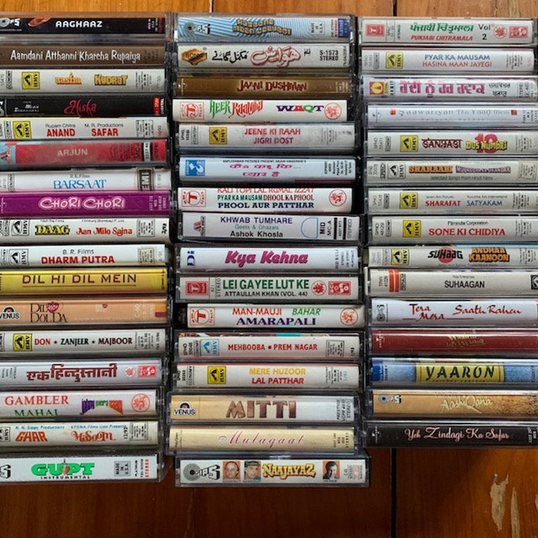 Bollywood/india Cassette Tapes Etsy