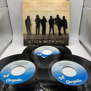 Huey Lewis & the News 45 rpm records