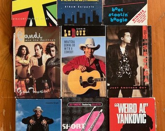 More cassingles (cassette tape singles)
