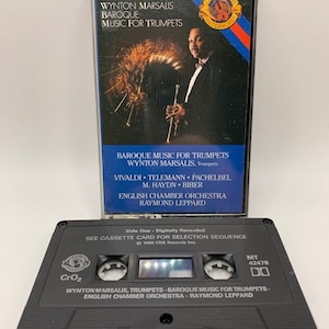 Wynton Marsalis Baroque Music cassette tape