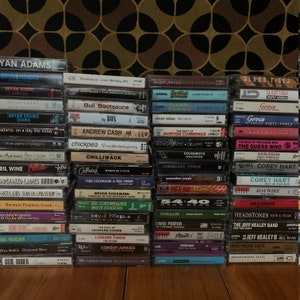 80&#39;s and 90&#39;s cassette tapes by Canadian Artists