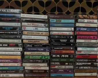 80's and 90's cassette tapes by Canadian Artists