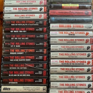 Rolling Stones Kassettenbänder