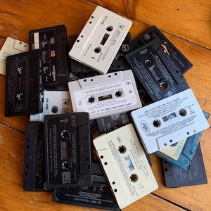 Cassette tapes for Art/Decorating/Crafting/DIY Projects Package of 10