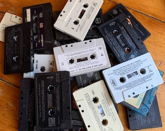 Cassette tapes for Art/Decorating/Crafting/DIY Projects Package of 10