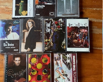 80年代のヴィンテージロックカセットテープ - Etsy 日本