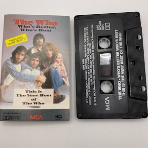 The Who - Who&#39;s Better, Who&#39;s Best cassette tape
