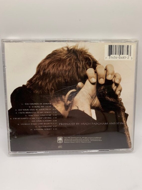 Sting--mercury Falling (1996) Compact Disc - Etsy