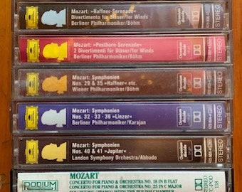 Cassettes Mozart