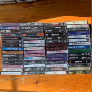 Cassette Tape Movie Soundtracks I-Z