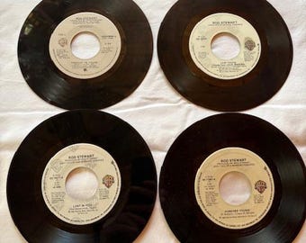 ヴィンテージ マイケル・ジャクソン 45 rpm ビニールレコード 4 枚組