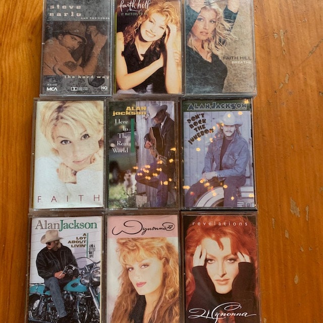 Country Music Cassette Tapes - Etsy Canada