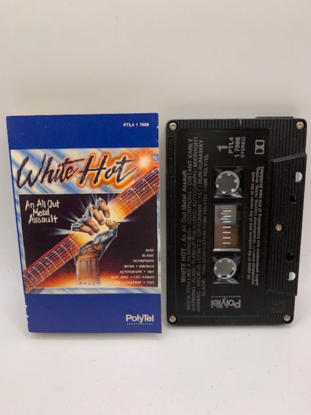 White Hot: an All Out Metal Assault Cassette Mixtape Compilation