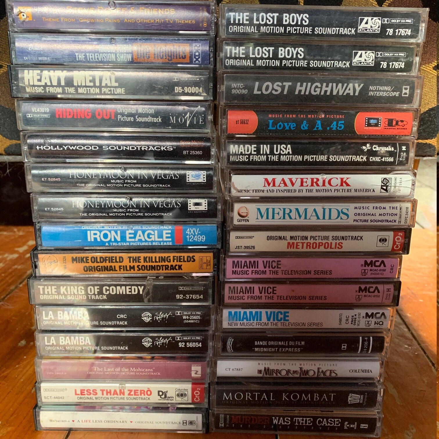 Cassette Tape Movie Soundtracks I-Z - Etsy