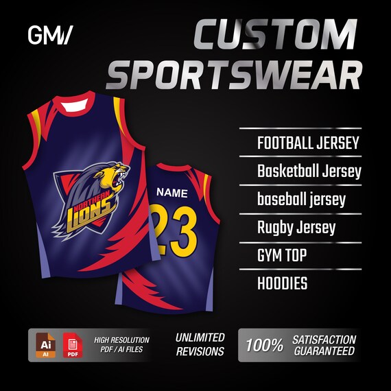 Design and print your own jersey