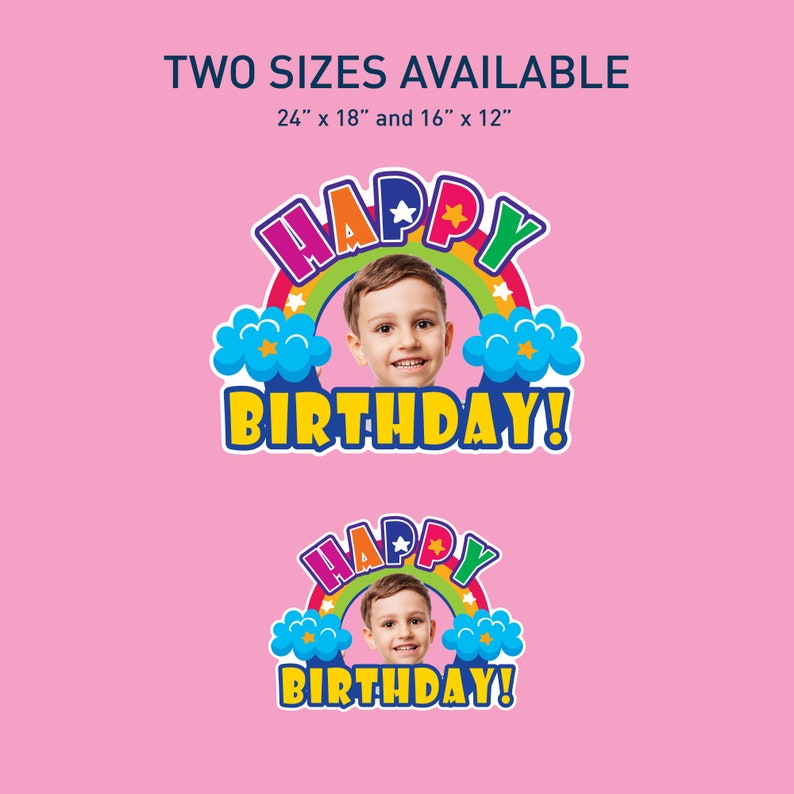 Birthday Sign, Printable, Digital Download File, Customize, Editable ...