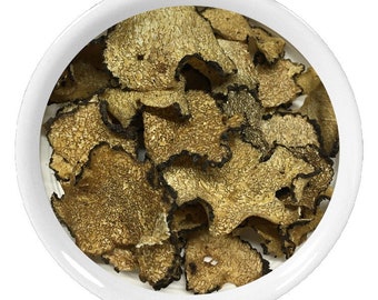 Sliced dried summer truffles