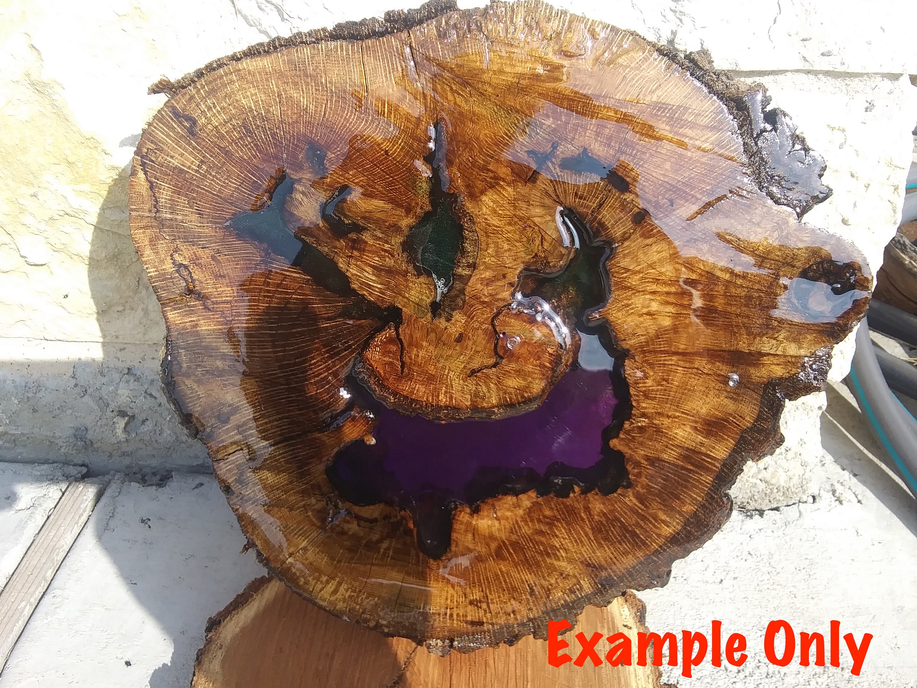 Spalted Oak Cookie Blank for Epoxy Etsy