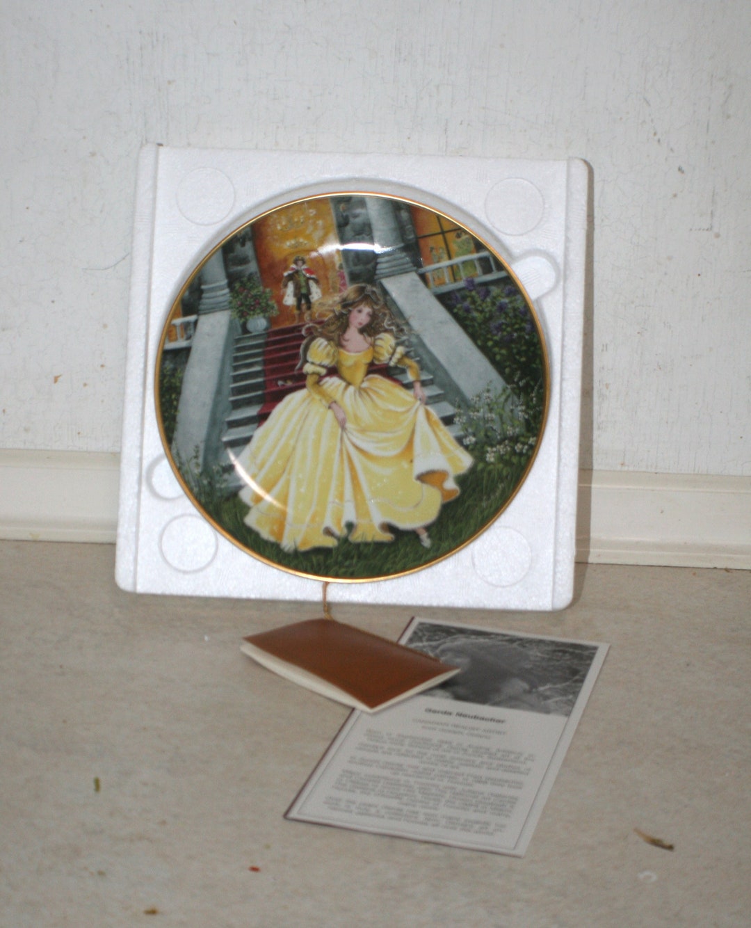 Cinderella Kaiser Fairy Tale Series Plate With Box and Providence Etsy