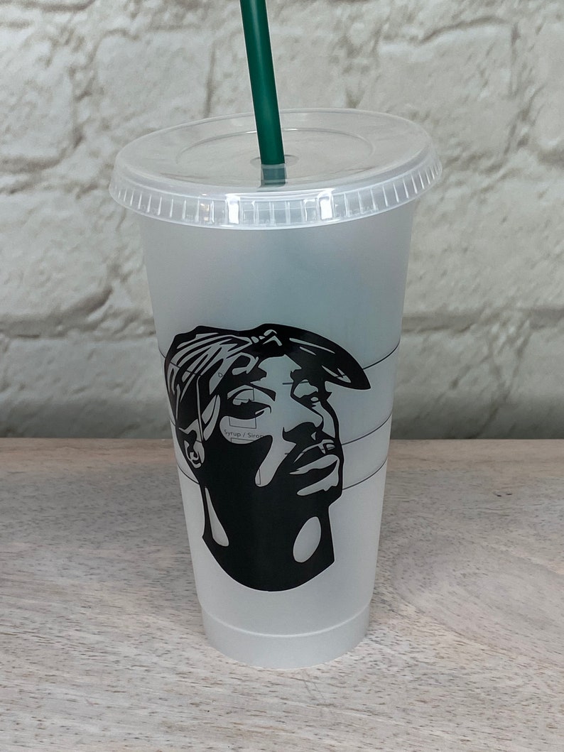 starbucks tupac cup etsy